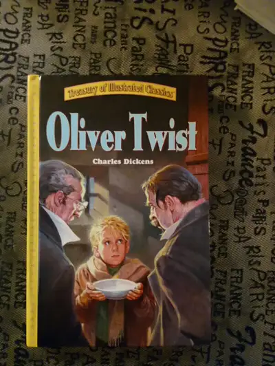 I sell Charles Dickens' famous novel, Oliver Twist, Treasury illustrated Classics. The book is in go...