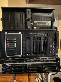 4 servers (3 working, 1 for parts)