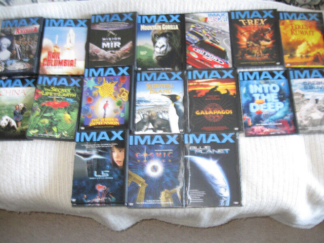 Huge Selection of IMAX DVDS -$4 each -Most are new and sealed in CDs, DVDs & Blu-ray in City of Halifax