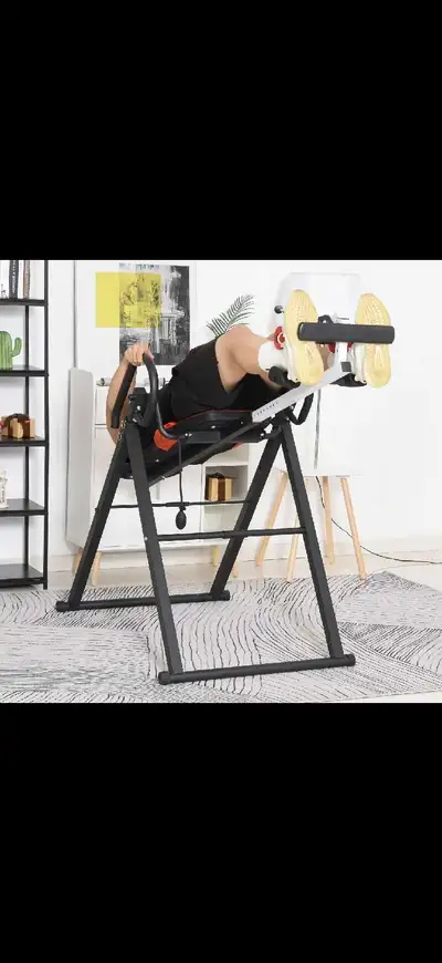 Soozier Folding Inversion Table, 20°/40°/60° Adjustable, View more