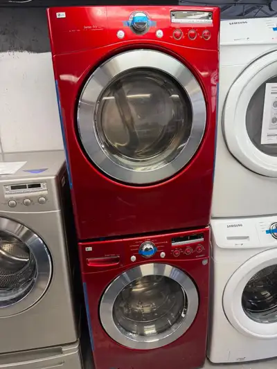 Set washer and dryer 27” LG , View more