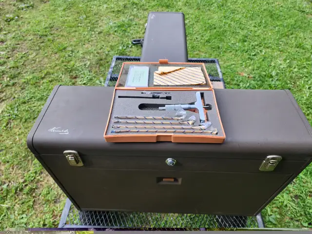 Mitutoyo Depth Micrometer Brand New Still In Hard Plastic Case in Hand Tools in Windsor Region - Image 8