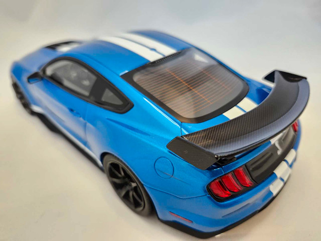 Shelby GT500 Predator Ford Mustang Blue 1:18 Resin GT Spirit in Arts & Collectibles in Kawartha Lakes - Image 3