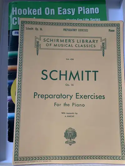 2 piano books for beginners, View more