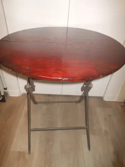 Folding wooden table, View more