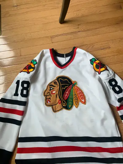 Chicago Black Hawks Hockey Jersey. ( Small), View more