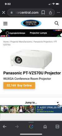 Panasonic LCD  Projector