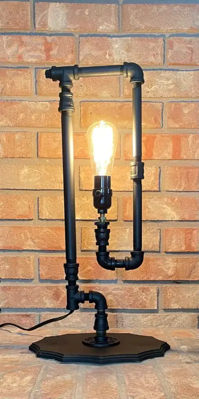 Retro Steampunk Table Lamp, View more