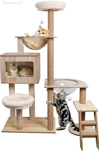 (Brand New)Modern Cat Tree Large Activity Centre