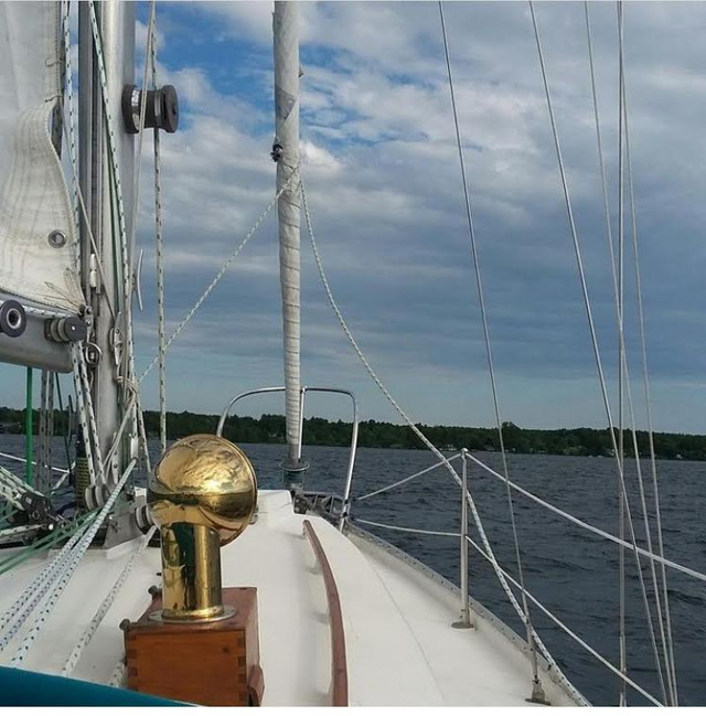 1975 Grampian 30 plus Dingy and Honda 9.9hp - Turnkey in Sailboats in Brockville - Image 3