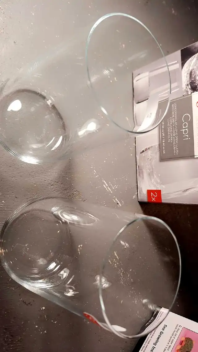 Set of 2 Spiegelau Capri long drink glasses (with box)63006661484161121