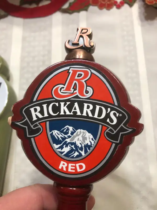 Rickard’s Red Advertising Beer Tap Handle64307895041539123