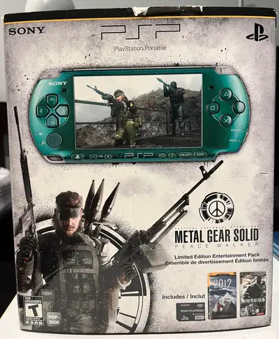 PSP 3001 Metal Gear solid Limited Edition, View more