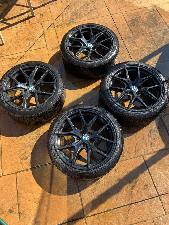 18 Inch BMW Rims (with wheels) in Tires & Rims in Mississauga / Peel Region