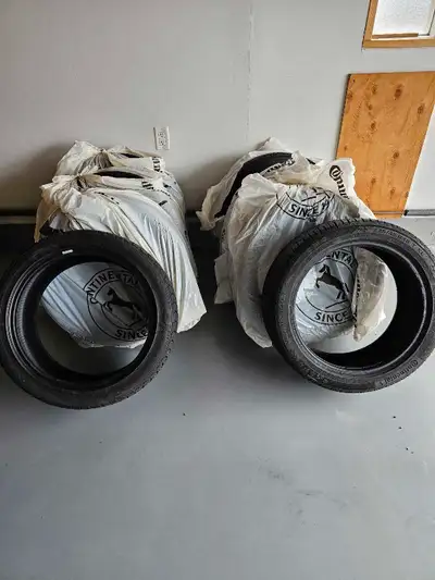 2 sets of winters tires. 225/45R18 Nokian and Continental 700 or best offer