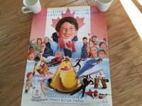 "Winter Olympics" Calgary '88 (Large Promo Poster) ~ only $10