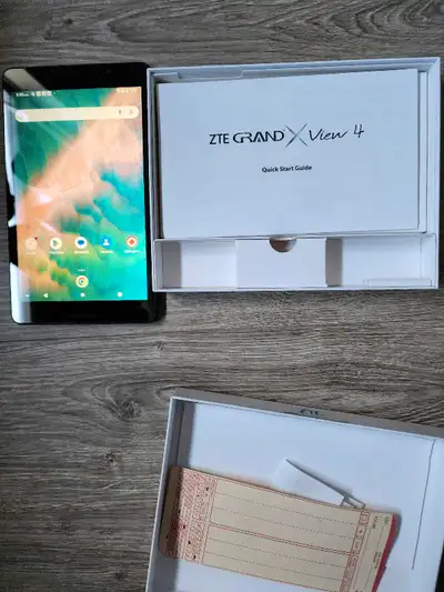 I'm selling a ZTE 8" tablet that's perfect for on-the-go entertainment and productivity. This tablet...