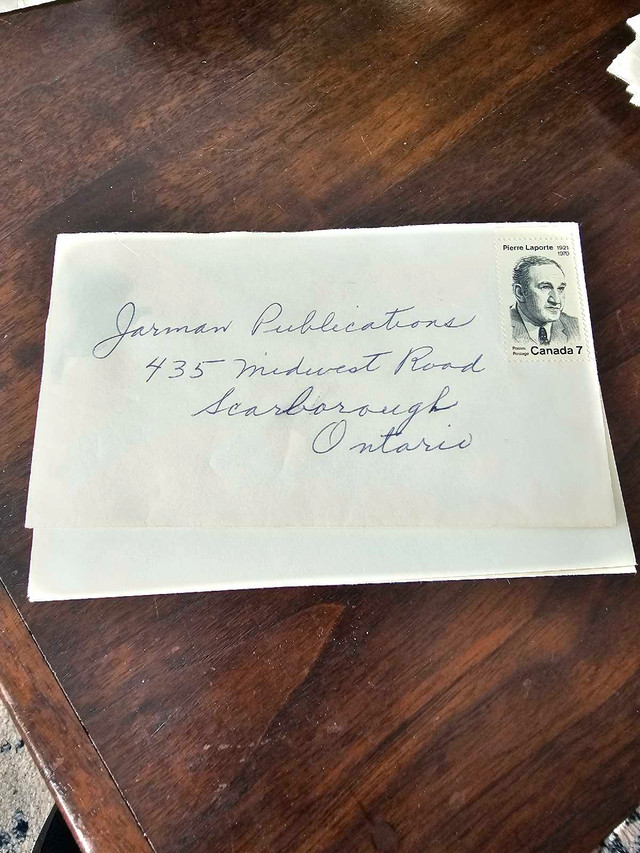 Old envelopes with address and stamps  in Hobbies & Crafts in Oshawa / Durham Region - Image 2