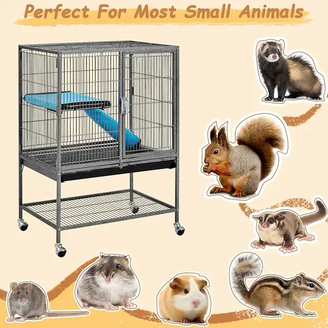 Metal Rolling Critter Nation Cage for Adult Rats/Ferrets in Accessories in Markham / York Region - Image 3