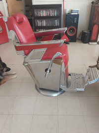 Vintage Belmont barber chair 