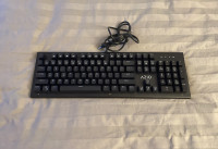 Azio Mk Hue Black USB Backlit Mechanical Keyboard