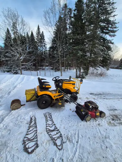 Tracteur Cub Cadet/souffleur Berco 30/tondeuse Craftsman, View more