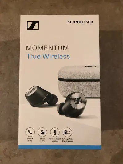 Sennheiser MOMENTUM True Wireless In-Ear Earbuds Black
