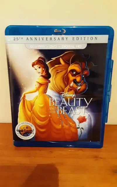 BEAUTY AND THE BEAST-25th ANNIVERSARY DVD/BLU-RAY COMBO, View more