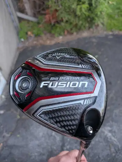 Callaway driver with Tour AD shaft, View more