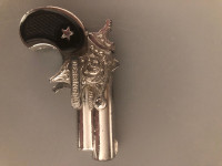 Vintage jouet pistolet miniature Derringer.
