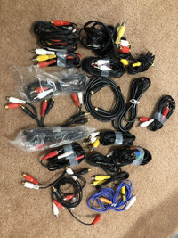 RCA COMPONENT  EXTENSIONS ALL KIND OF AUDIO VIDEO CABLES