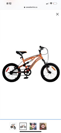 Supercycle 1.6 DS Dual Suspension Kids' Bike, 16-in