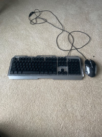  Gaming keyboard and mouse 