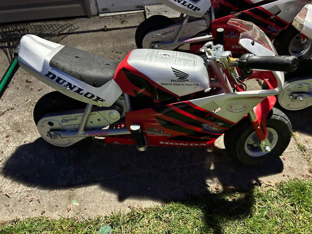 mini moto dunlop honda battery powered mini bikes in Dirt Bikes & Motocross in Mississauga / Peel Region - Image 2