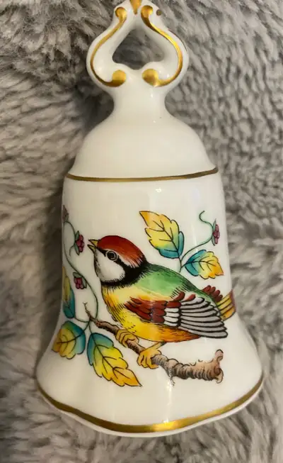 Hollohazza Hungarian Porcelain bell, View more