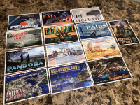 Cartes postales Disney D23 Fantastic Worlds