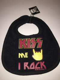 KISS baby bib