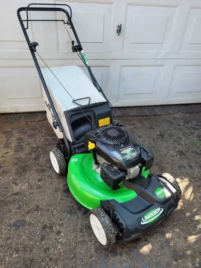 Lawnboy all wheel drive mower, View more