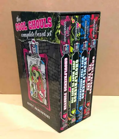 The Cool Ghouls Ghoulfriends box set 4 hardcover books, View more