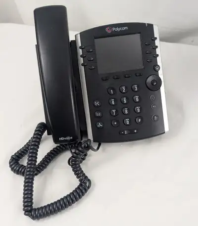 Polycom VVX 410 Business Phone 12-Line Gigabit VoIP PoE, View more