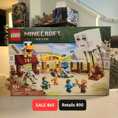 Lego The Ghast Balloon Village Attack [SALE], View more