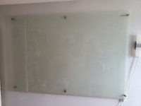 Quartet Infinity Tempered Frosted Glass Dry Erase Board 4x6
