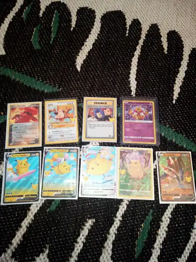 Pokemon card lot ..anniversary set, View more