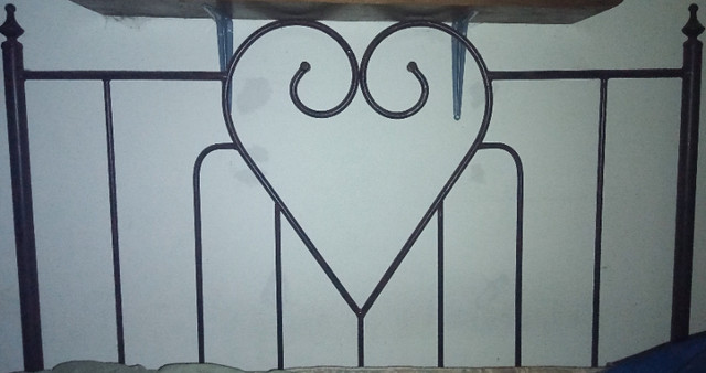 Wrought Iron Headboard and Footboard (Queen) in Beds & Mattresses in City of Toronto