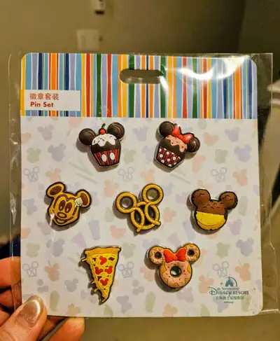 Disney Pin Set - Will leave the country, View more