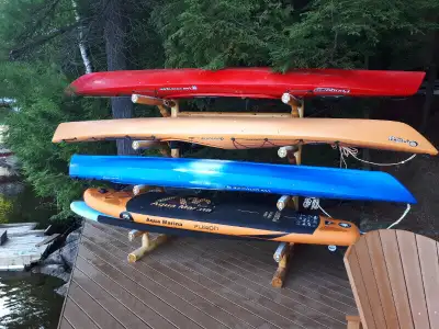*** Taking orders for the 2025 Spring Season!! This Paddle Sports Rack was designed to support four...