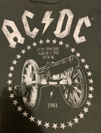 ACDC shirt AC/DC-Rock Or Bust North America Tour 2015 shirt Rock