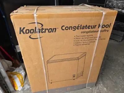 Chest Freezer - Koolatroon 5 Cu Ft 1F14604232 - White - New, View more