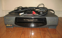 NTSC Toshiba, Samsung VHS VCR, Panasonic DVD-A120 DVD CD Players