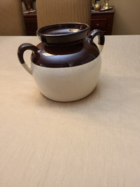 Pottery Bean Pot - Made in USA - $15.00